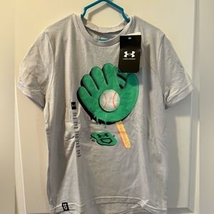 Boys Under Armour Baseball Tee